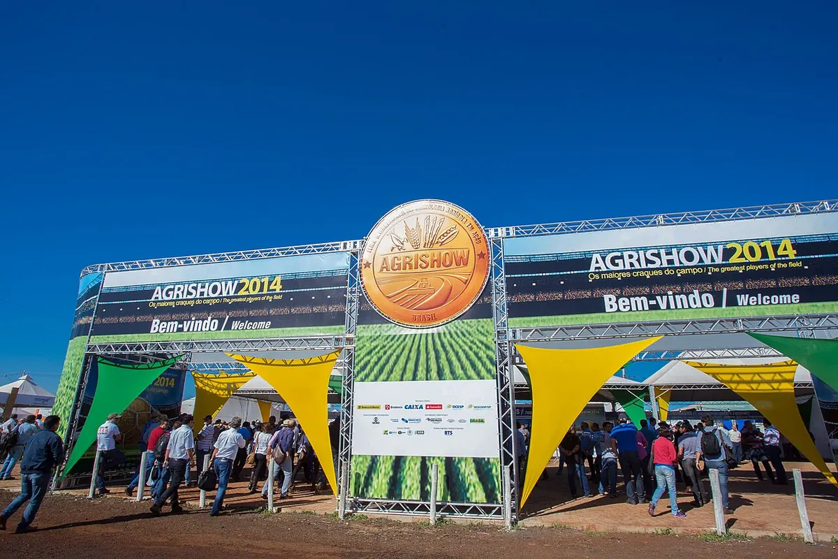 Visitantes na Agrishow