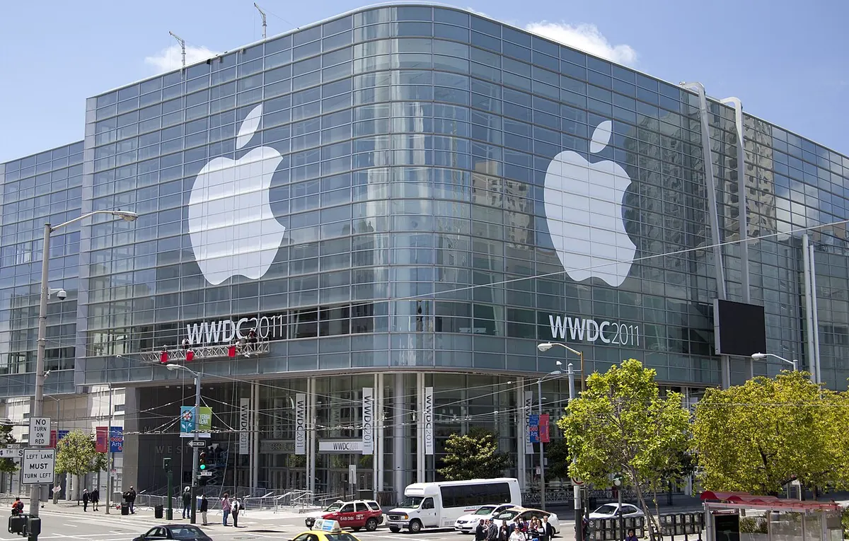 Moscone Center na WWDC de 2011