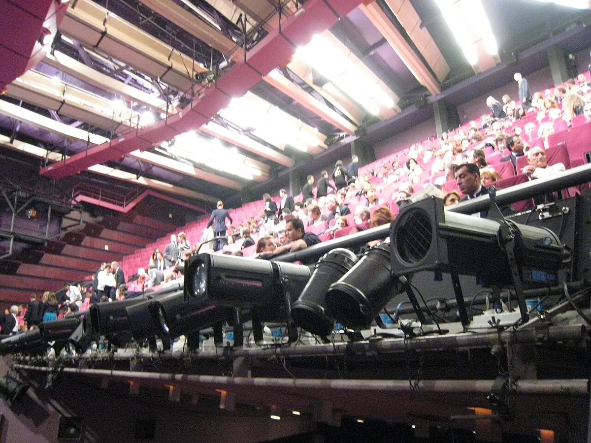 Interior do Palais des Festivals