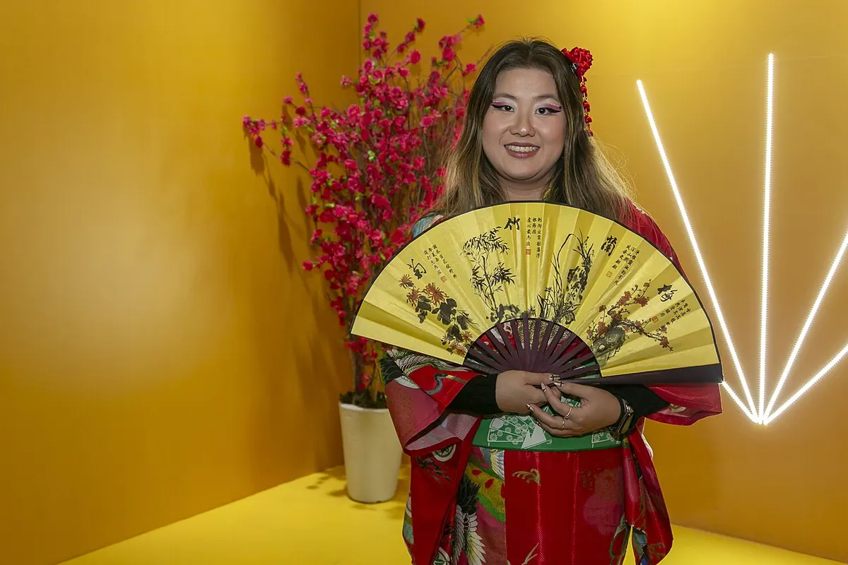 Abertura de outro evento no São Paulo Expo, o Festival do Japão