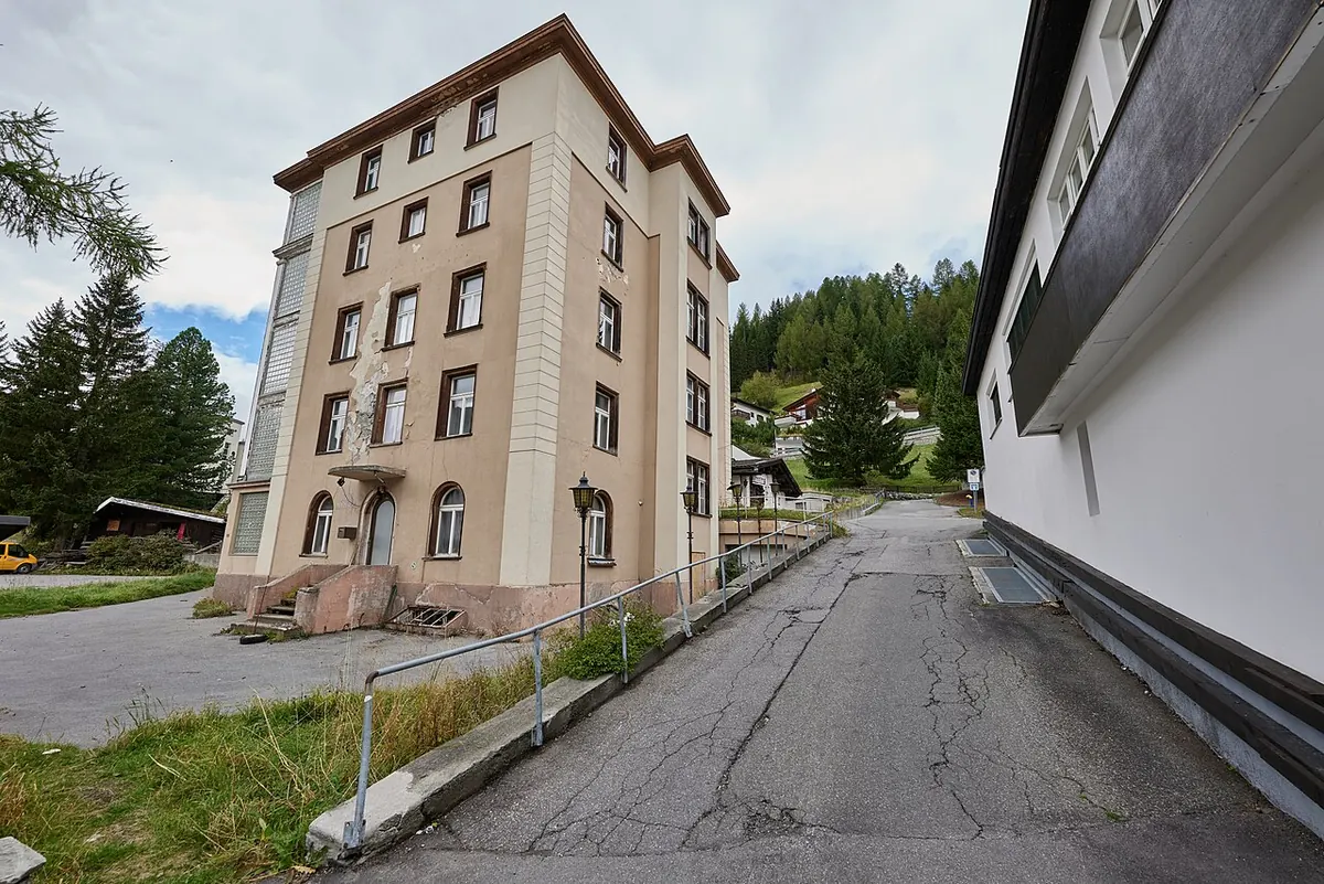 Promenade, a rua principal de Davos