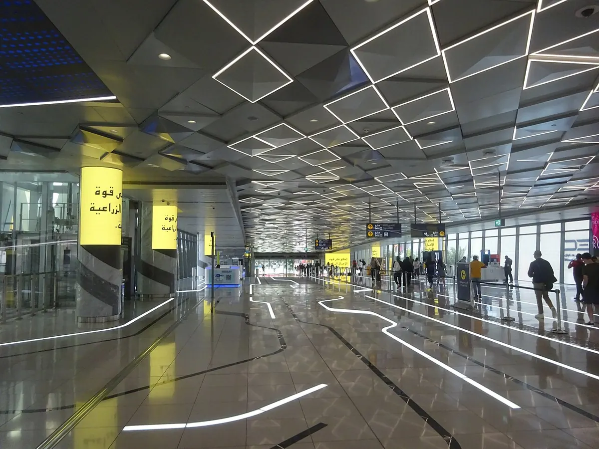 Estação de metrô Expo 2020, perto do Dubai Exhibition Centre