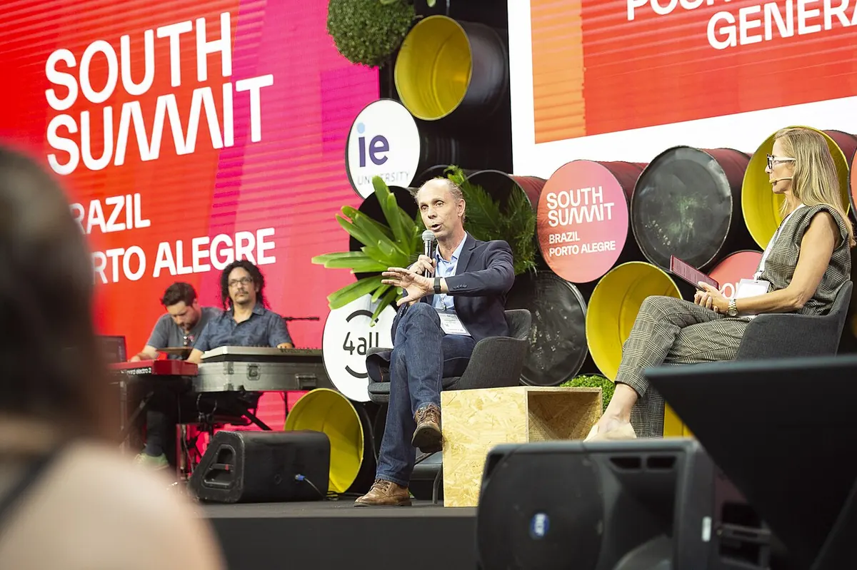 Movimento no South Summit Brazil de 2023