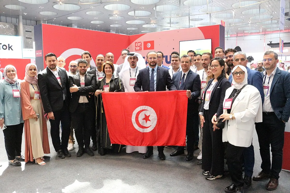 Delegação de startups da Tunísia no Web Summit Qatar de 2024