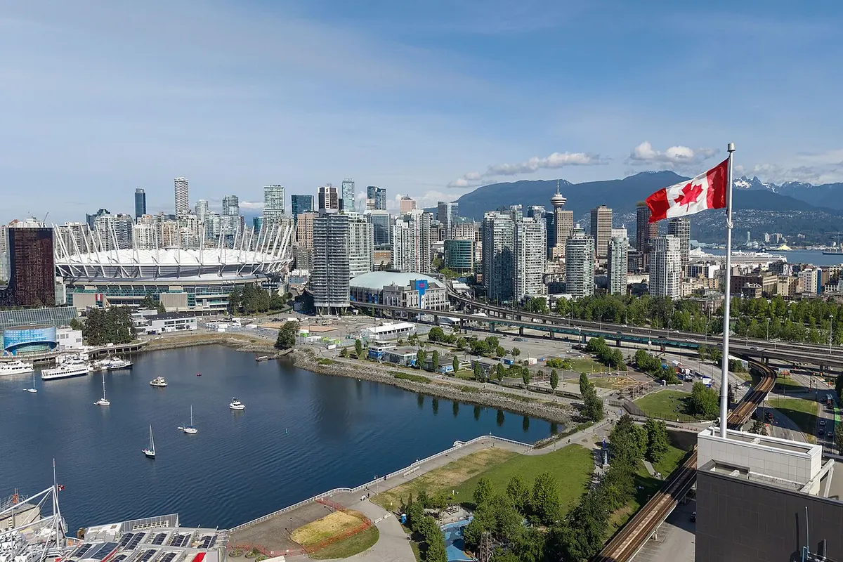 Centro de Vancouver, na Colúmbia Britânica